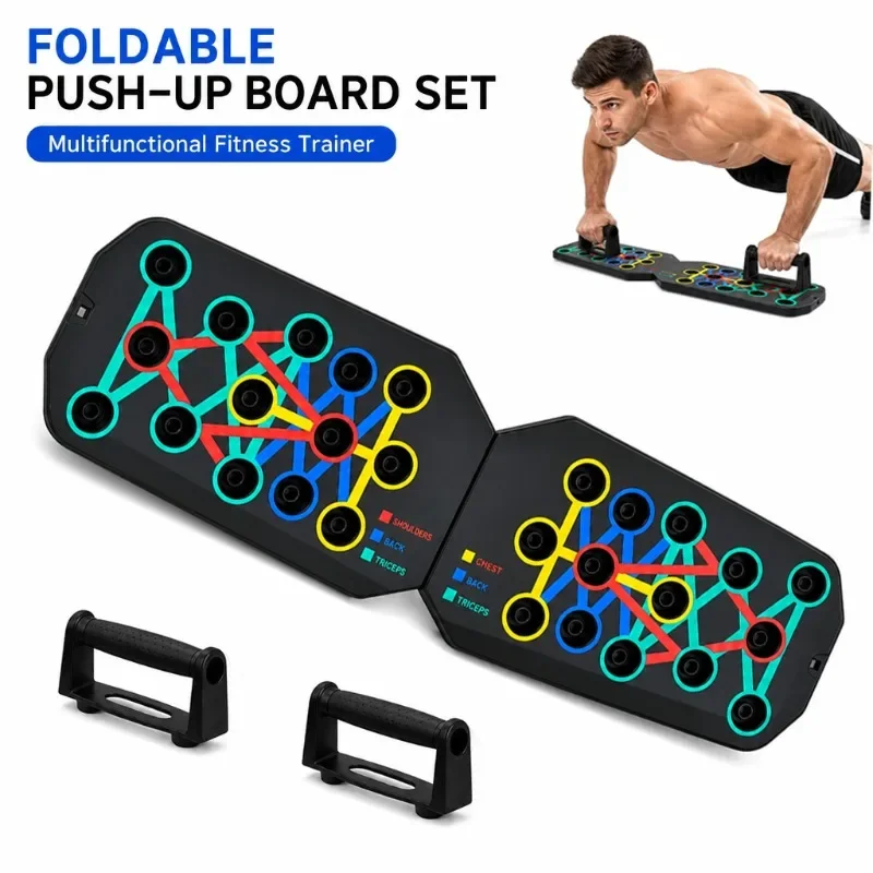 Push-up Board Set Portable Mul - Push Up Board Foldable Multi Function recension och pris