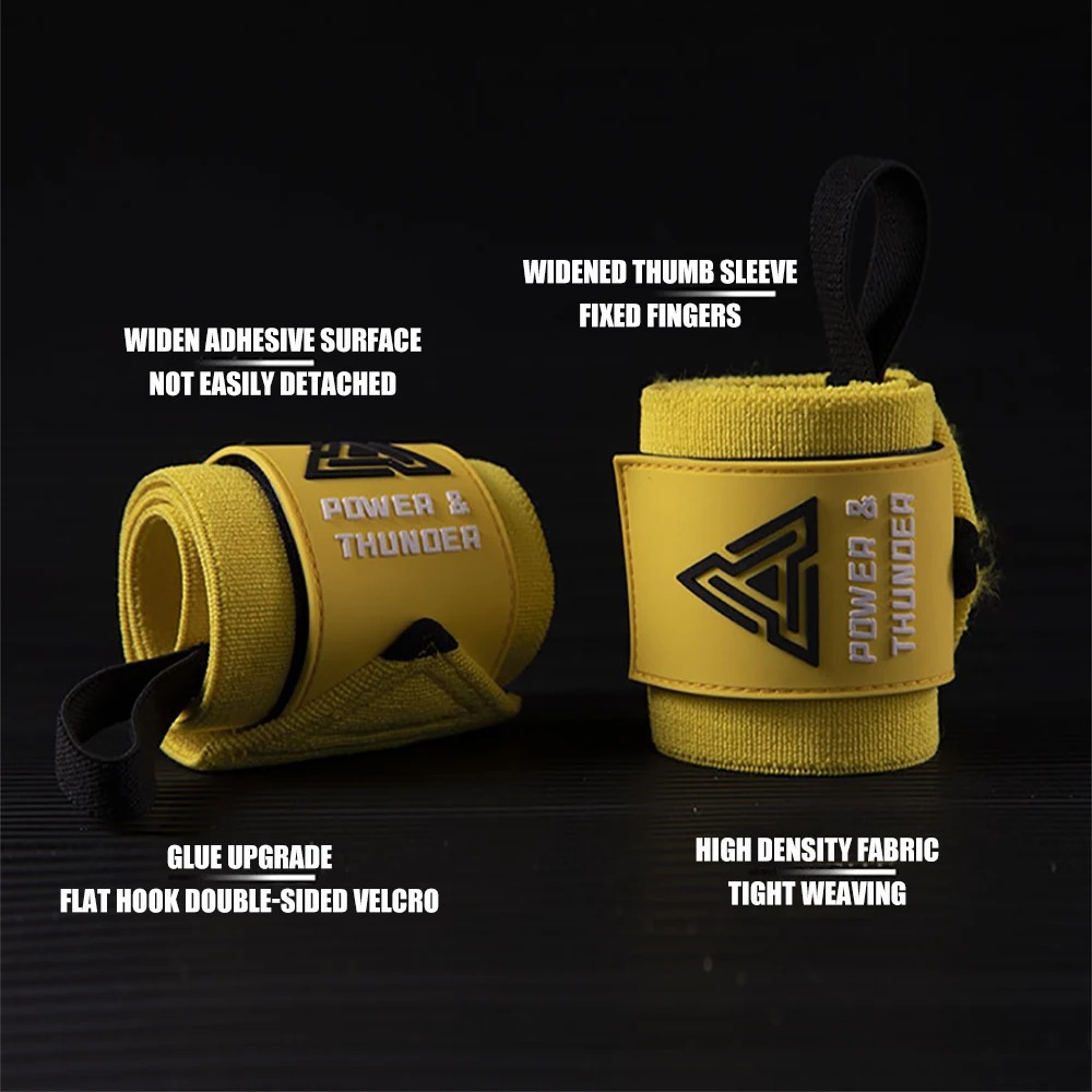 Heavy Duty Weight Lifting Wris - Wrist Wraps Weightlifting Support recension och pris