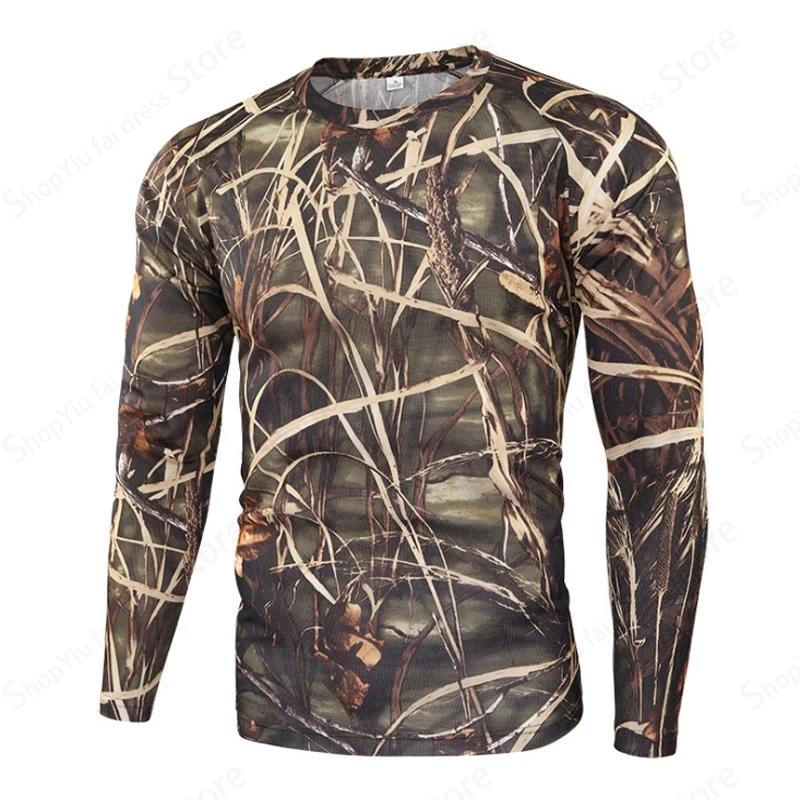 Mens Camo Long Sleeve T Shirt  - Hiking recension och pris