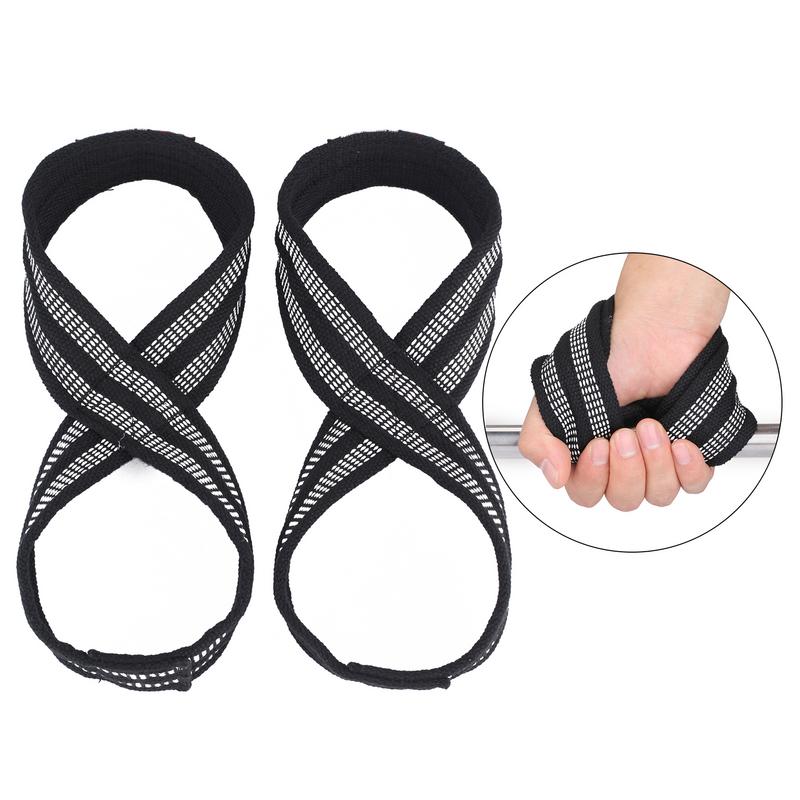 1 Pair Figure 8 Weight Lifting - Wrist Wraps Weightlifting Support recension och pris