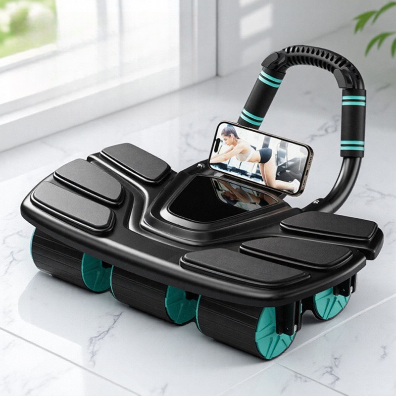 Six Wheel Abdominal Health Whe - Ab Roller Wheel With Elbow Support recension och pris